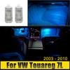 For Volkswagen VW Touareg 7L 2003 2004 2005 2006 2007 2008 2009 2010 Car Footwell Lamp Atmosphere Light Decoration Accessories
