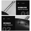 Nonstick Aluminum Frying Pan Induction Gas Stove Kitchen Cookware 20-40cm Multi-Size