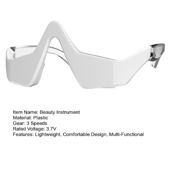 Очки для светотерапии красным светом, Уход за глазами, Горячий компресс, Уменьшают темные круги, Усталость и стимулируют выработку коллагена