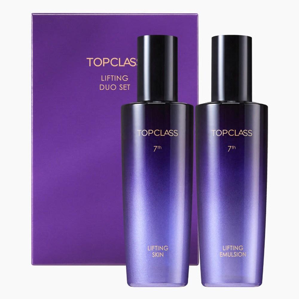 CHARMZONE Top Class Lifting Duo Set 4 Types (skin + Emulsion + Ampoule + Cream) + Charmzone Shopping Bag