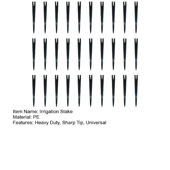 30 шт./компл. 45356 опора для ирригационного шланга, сверхмощный острый наконечник, универсальная трубка для капельного полива для теплицы, сада, газона
