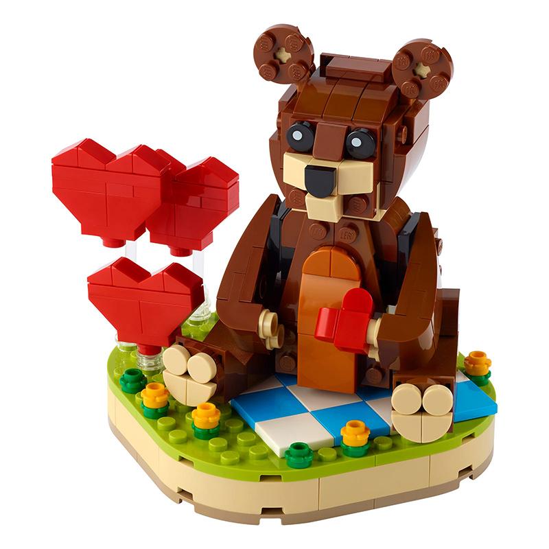 LEGO 40462 Валентинка Коричневый Медведь Конструктор