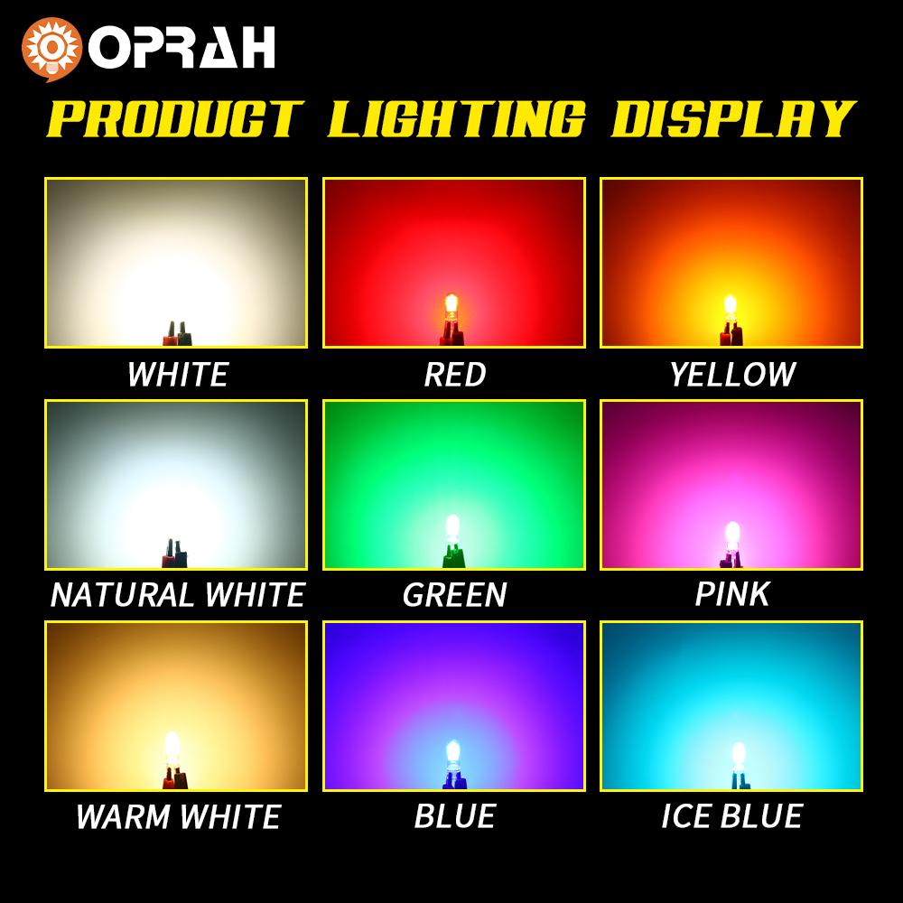 2X T10 W5W 194 T15 W16W LED Bulbs Reading Lights COB Auto Brake Lamp Glass Sapphire Drive-free Dome Light Amber 12V White 6000K