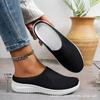 Spring New Comfortable and Versatile Breathable Non-slip Soft-soled Women's Shoes Half-drag Lazy One-pedal Casual Women's Mesh Shoes