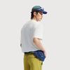 Футболка Li Ning Cool Tea Повседневная Спортивная Однотонная Круглый Вырез Удобная Дышащая Короткий Рукав Мужские Футболки Стандартная-Белая ATSV271-6