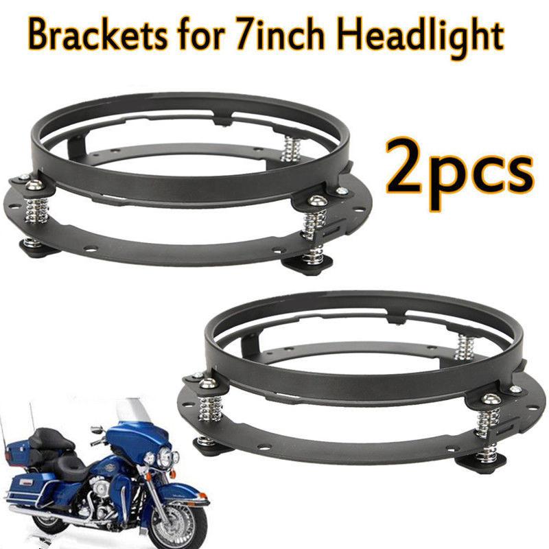 7 Inch Round LED Headlight Mounting Bracket Ring For Car Jeep Wrangler JK Suzuki Samurai for Harley Motorcycle 7" Bracket