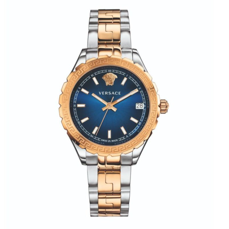 Versace Женские двухцветные кварцевые часы Hellenyium 35 мм V12060017