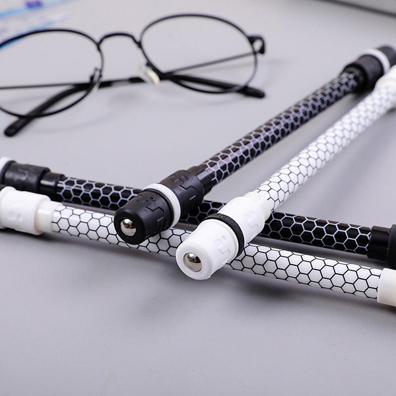 Креативная ударопрочная черно-белая ручка-спиннер для начинающих, ручка-роллер