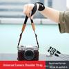 Ретро плетеный хлопковый кроссбоди ремень для камеры для Fuji, Sony, Leica, Nikon SLR и беззеркальных камер