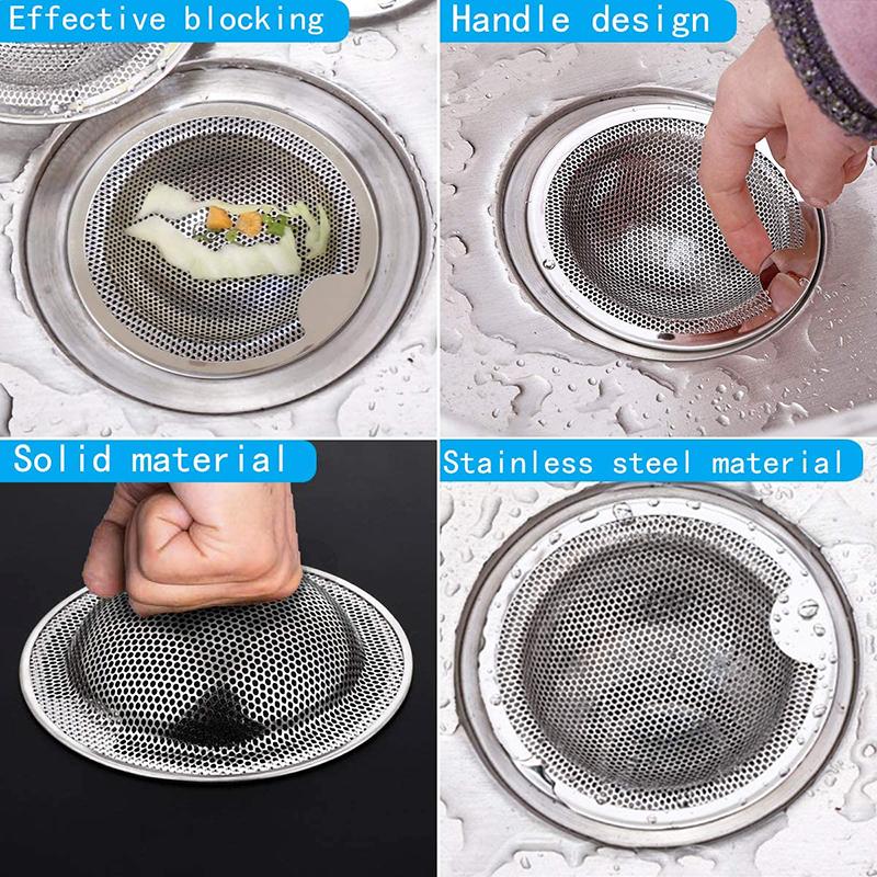 Stainless Steel Kitchen Sink Strainer Filter