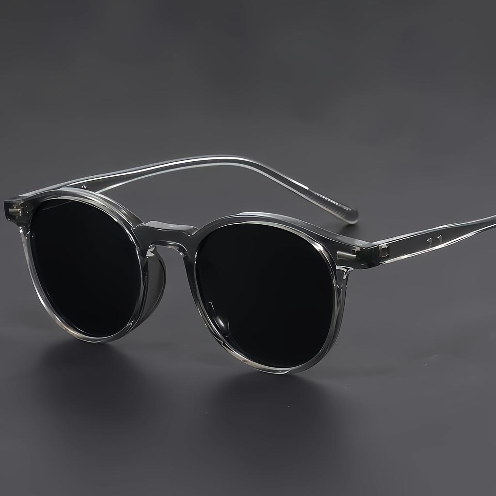 Retro Ultra-Light Fashion Glasses Perfect for Parties, Running, Travel Durable Round Structure Street Photography Props