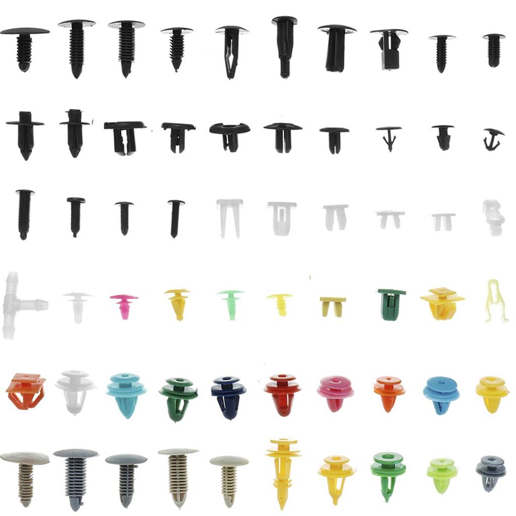 Автоматические зажимы для крепления заклепок, фиксатор, нажимная крышка двигателя 500/800/1000 шт. для бампера автомобиля, крыла, двери, отделки панели