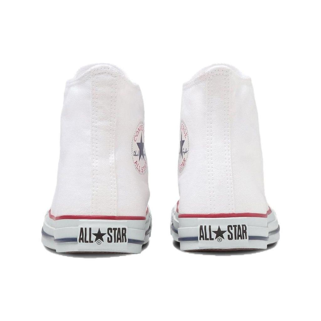 Converse Кеды Canvas All Star Hi Удобные Прочные Легкие Высокие Кеды Унисекс Белые 32060183