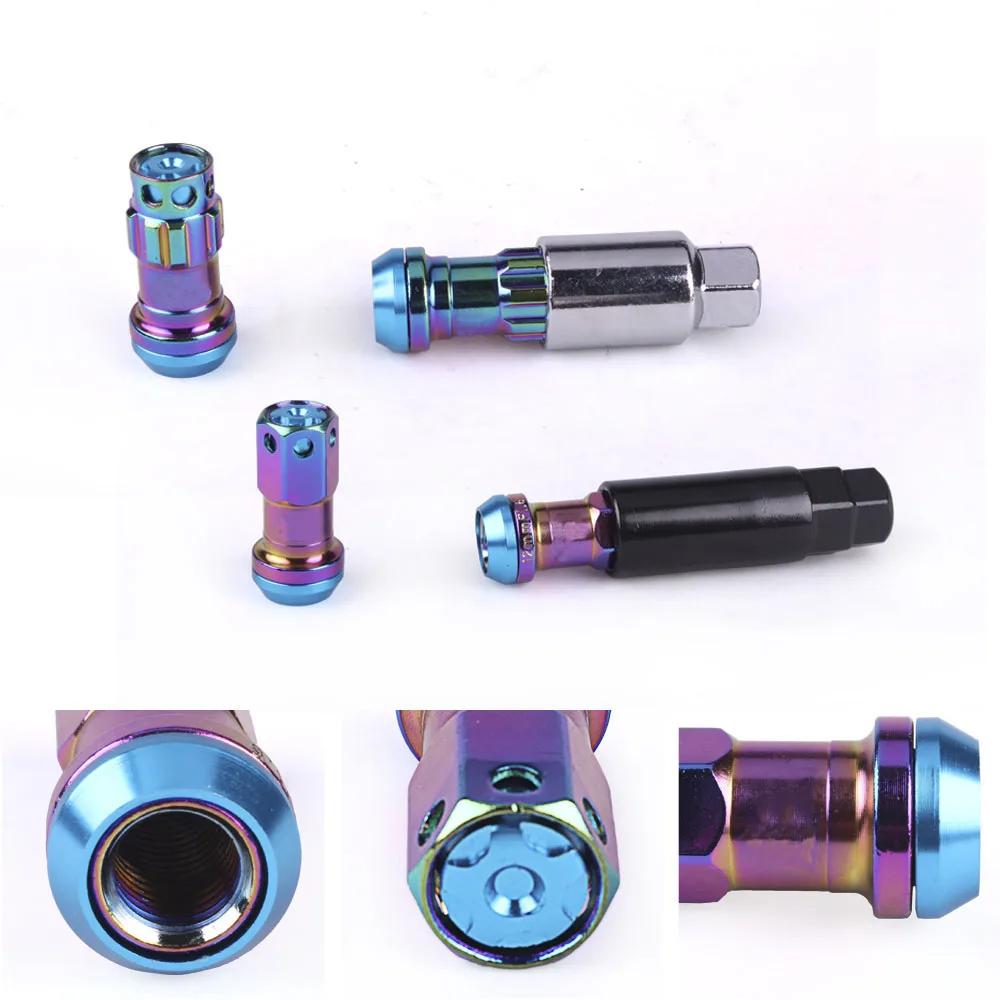 Новые колесные гайки R40 Style 44 мм M12x1.5/1.25 Гоночные гайки 20 шт. запирающие гоночные гайки + 2 комплекта защитных ключей