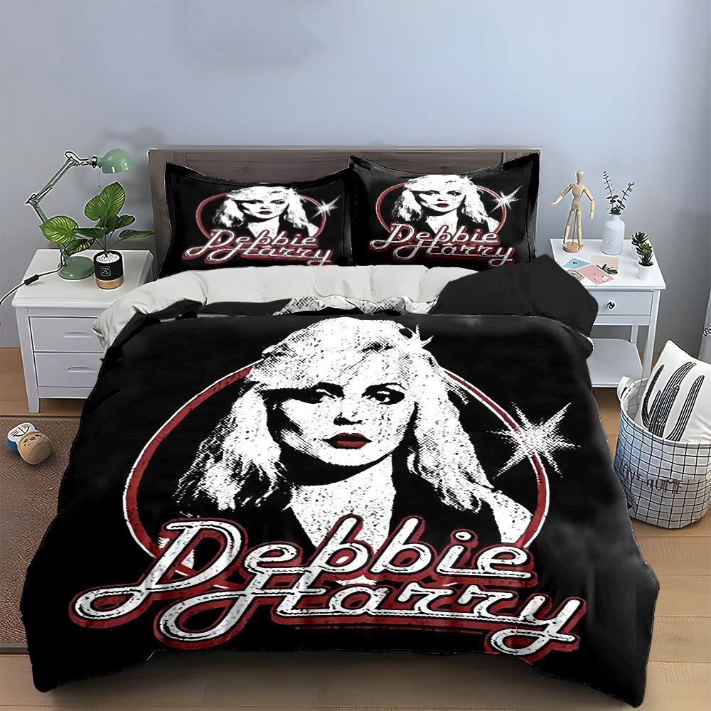 Debbie Harry Retro Design Bedding Duvet Cover Set Duvet Cover Pillowcases (1*Duvet Cover 2*Pillowcases, without duvet insert)