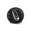 EDP190 Chrome Headlight Fog Light Switch Control Turn Knob Headlight With Auto Positioning For VW Models Alhambra 3C8941431A