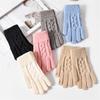 Touch Screen Warm Gloves Thicken All Finger Gloves Daily Knitted Mittens  for Autumn Winter