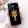 Чехол для OPPO Realme Note 80 2026 Новый Милый С буквами Корона Мягкий Силиконовый Чехол для Телефона Для Realme Note 80 4G Funda Note80 Задние Чехлы