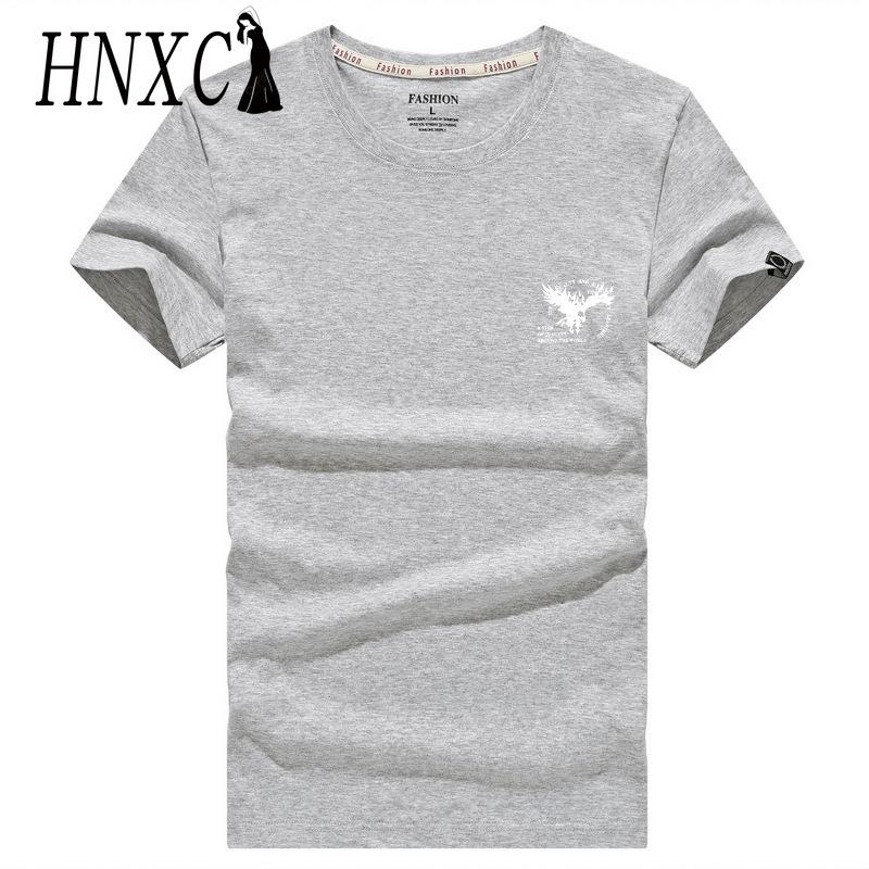 HNXC Хлопковая футболка с коротким рукавом, мужская модная свободная рубашка с половиной рукава, сострадательная рубашка с принтом