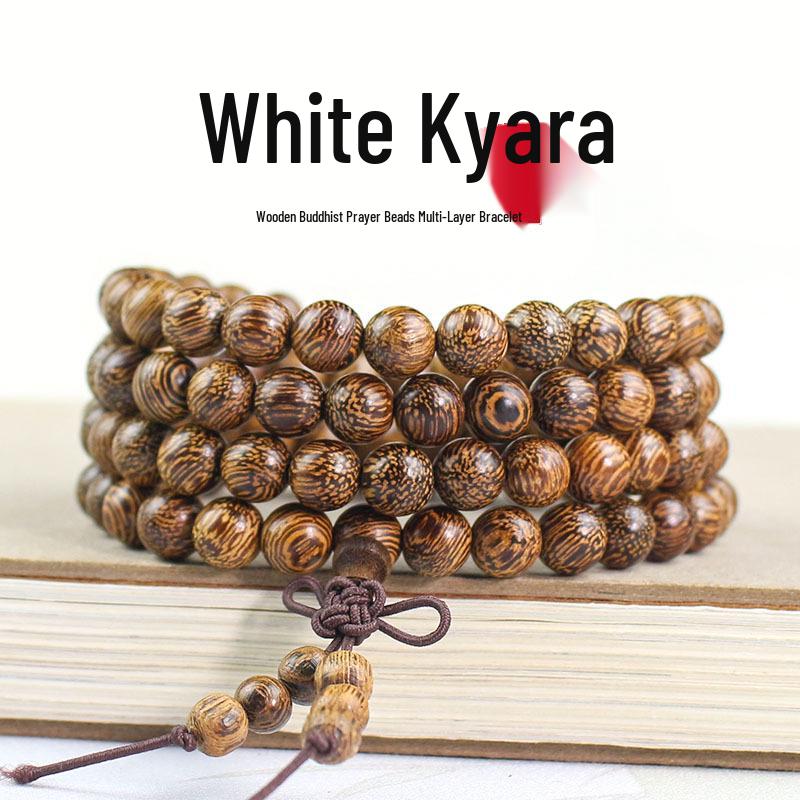 Деревянные браслеты из бусин сандалового дерева - 108 бусин, унисекс украшения для пар