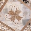 Lace Round Tablecloth Hollow Jacquard Embroidery Nordic Fabric Living Room Decorative Tablecloth Rectangular Furniture Coffee Table Cover Cloth