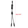 DC5.5x2.1mm 1 Female to 2/3/4/5/6 Male On/off Control Cable DC5521 Y Splitter Adapter Cable для светодиодной камеры безопасности