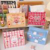 Cartoon Animals PU Tissue Box Towel Napkin Dispenser Storage Bag Paper Holder Cover Tissue Case