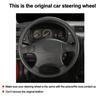 DIY Car Steering Wheel Cover For Honda CR-V Accord 6 Odyssey Prelude Civic 97-01