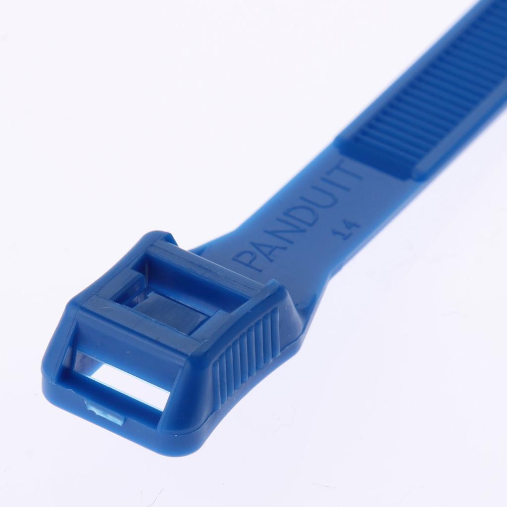 Panduit Cable Ties, In-Line Ties, Weather-Resistant, Cobalt Blue, IT9115-CUV6B