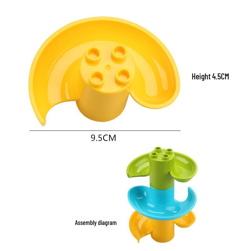 Игровой набор «Лецяо Тяньгун: Жираф и крокодил, горка и пианино»