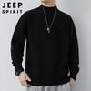 JEEP SPIRIT Men's Mock Neck Knit Sweater