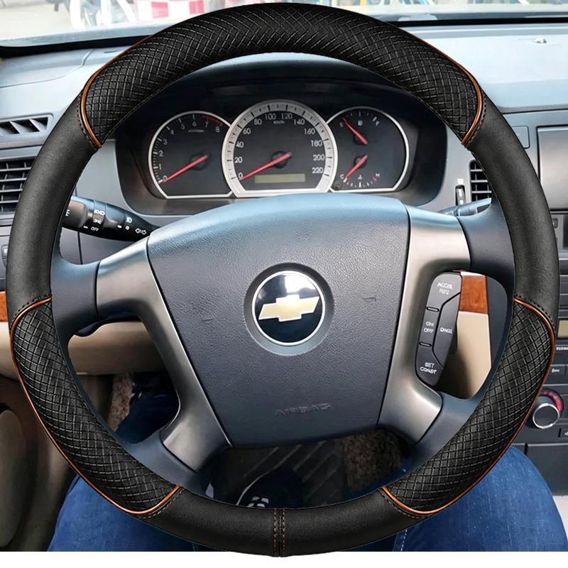 Чехол на руль для Chevrolet Epica 2006 2007 2008 2009 2010 2011 DIY Стиль полного покрытия Кожаный салон автомобиля