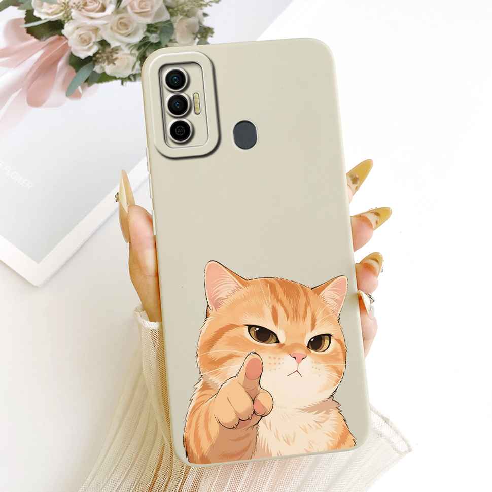 Для Tecno Spark 7 Модный Дракон Ударопрочный Защитный Чехол для Телефона Spark7 7P 7Pro KF6 KF7j Мягкий Силиконовый Чехол