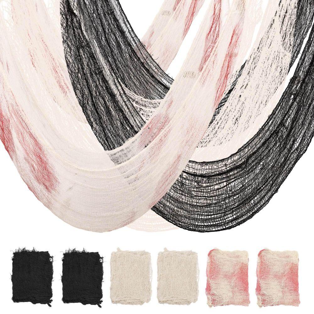 Multi-Scene Decoration Cloth Cloth Doorway Wall Gauze Halloween Decorative Gauze  For Haunted House