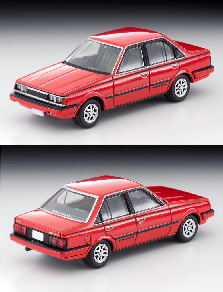 Tomica Limited Vintage Neo 164 LV-N59c Toyota Carina 1600GT-R 1984 Red Finished Product