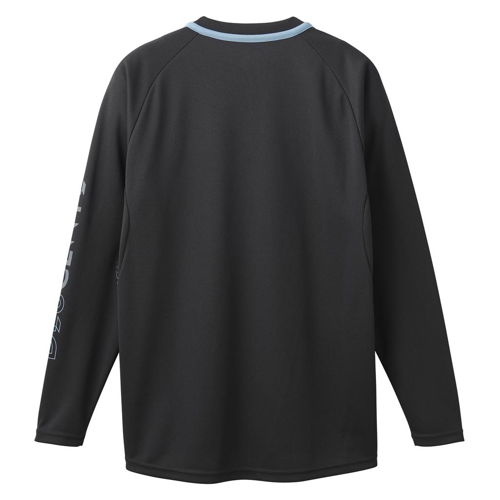 DESCENTE Волейбольная футболка с длинным рукавом Easy Arm Flying Yuki черная, Движение, Прием, Исикава,
