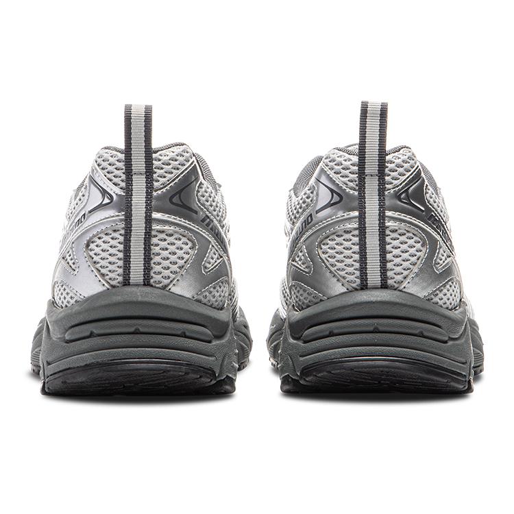 Mizuno LG 2000 Нескользящие Дышащие Низкие Повседневные Кроссовки Унисекс Серебристо-Серый Mizuno D1GH230211