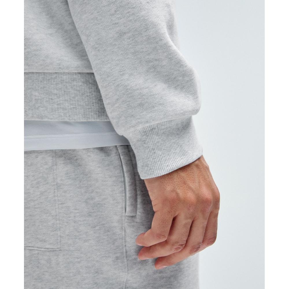 Lululemon Steady State Crew Heathered Core Ultra Light Grey