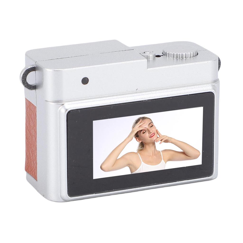 Маленькая камера-брелок 1080P 2МП 0,96-дюймовый цветной экран карта памяти 32 ГБ ретро цифровая камера с 4 фильтрами и светодиодной вспышкой