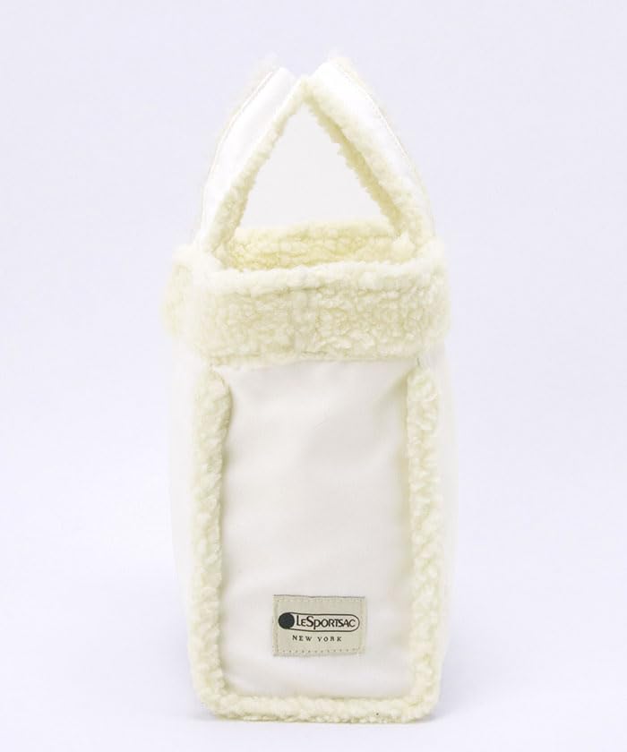 Официальная сумка-тоут SMALL TWO WAY DENIM White Sherpa [LeSportsac] TOTE/1559 Женская джинсовая/кремовая