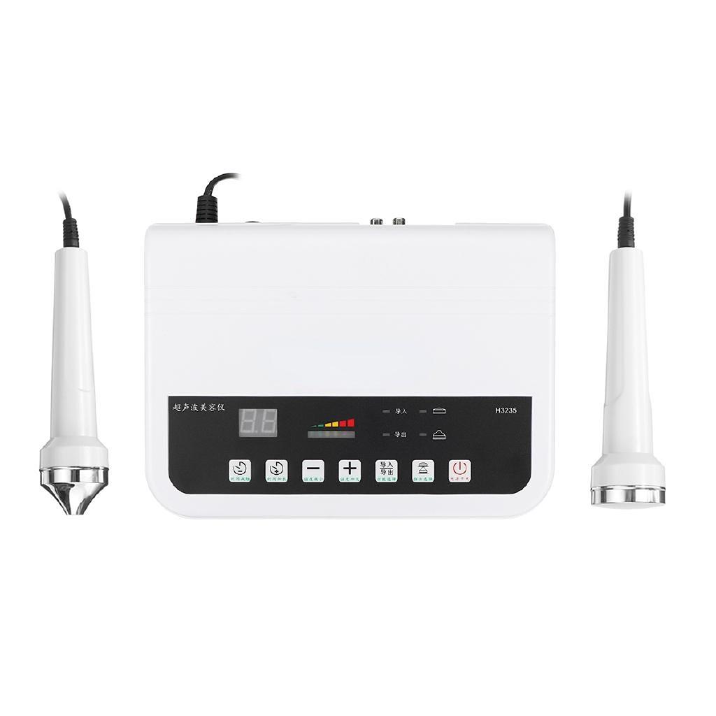 220 В 50-60 Гц 22 Вт Ультразвуковой аппарат для красоты 1 МГц Уход за кожей лица Красота лица Антивозрастной аппарат Салон красоты Устройство