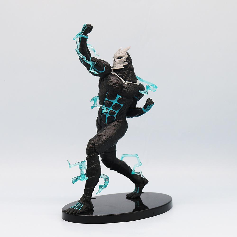 19.5CM Anime kaiju No.8 Figure Monster Anime Characteristics of Standing Posture And Punching Model Toy Gift Action Figure PVC