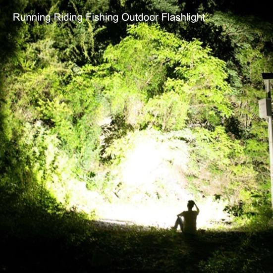 COB светодиодный налобный фонарь, водонепроницаемый портативный перезаряжаемый, 3 режима, регулируемая подсветка, многофункциональный уличный фонарик для бега, верховой езды, рыбалки