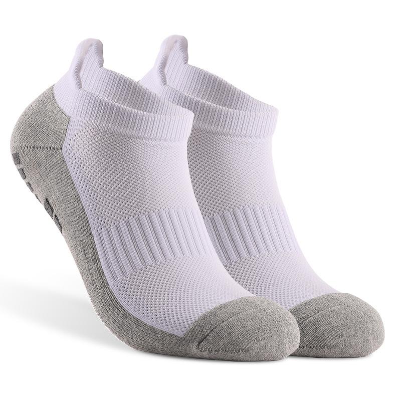 Thickened Towel Bottom Football Socks Non-Slip Short Tube Ankle Boat Socks Sweat-Absorbing And Wear-Resistant Training Socks