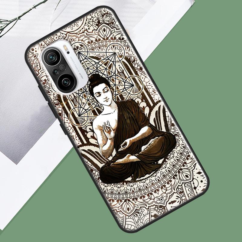 Чехол с Мандалой Будды для Xiaomi 15 Ultra 13 14 13T 14T 15T Pro 17 Pro Max POCO X7 Pro F5 F6 X5 X6 F7