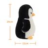 Apricot Lamb Black Penguin Plush Toy for Kids, Soft and Cute, Fluffy Black Penguin for Girls and Boys, 20cm