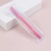 Portable Double Head Eyebrow Brush Spiral Brush Eye Liner Brush With Cover Makeup Brush Eyebrow Extension Makeup Tool
