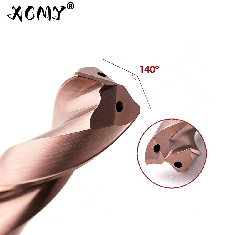 3D 5D 3xD 5xD Internal cooling drill bit Efficient metal punching Stainless steel drill bit - Drilling