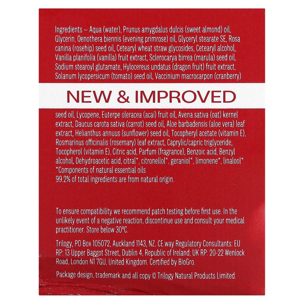 Trilogy Vital Moisturizing Cream, 2 Fl Oz (60 Ml)