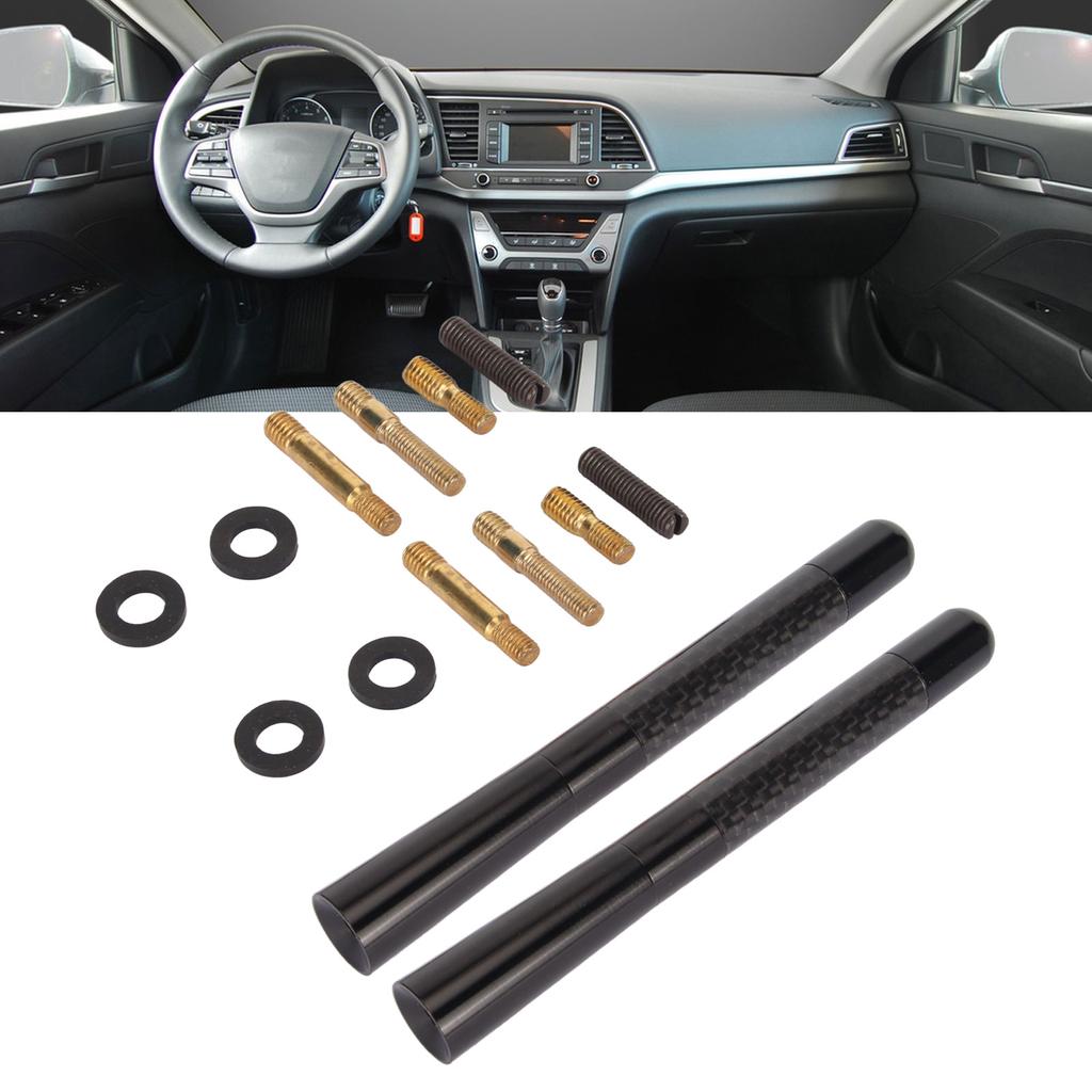 Короткая антенна из углеродного волокна, профессиональная короткая автомобильная антенна для усиления сигнала для автомобиля AM F